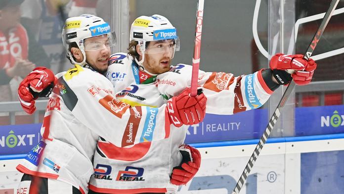 Pardubice jdou proti Třinci v sérii do vedení. Dvěma góly se blýskl Sedlák