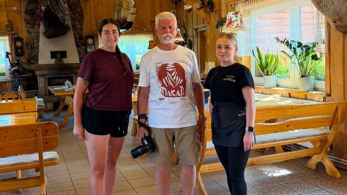 Pavel navštívil s foťákem polskou restauraci. Hrad místo jeho dovolené tajil