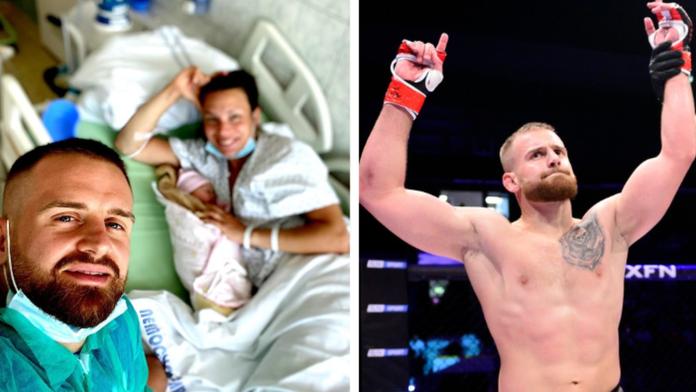 Hektické dny! MMA zápasník Kincl se stal poprvé otcem, porod dcery tajil