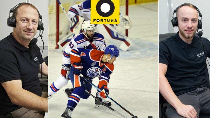 Jak je těžká práce komentátorů NHL? Opět jste je sledovali živě!