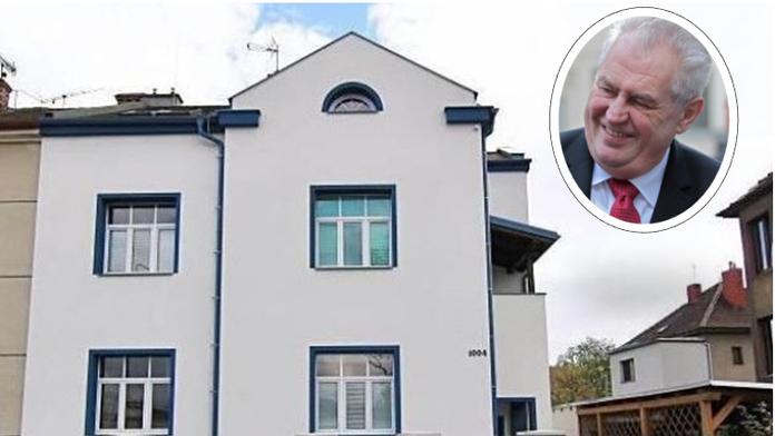 Zemanův rodný dům je znovu na prodej. Z ruiny udělal majitel palác