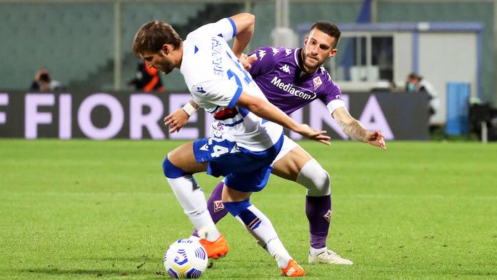 Fiorentina padla podruhé v řadě. Sampdoria zvítězila i bez Jankta