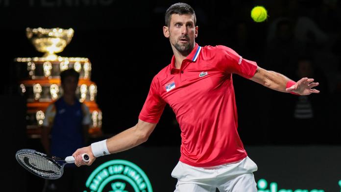 Srbský tenista Novak Djokovič