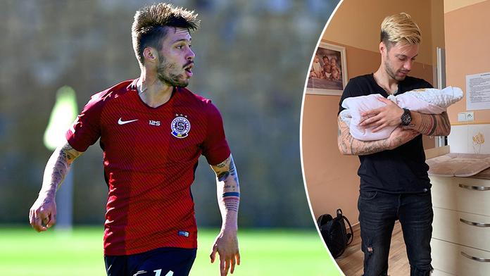 Jediný šťastný sparťan po derby. Kadlec dal dceři netradiční jméno
