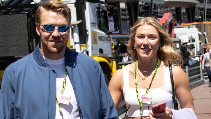 Hvězdný lyžařský pár Aleksander Aamodt Kilde a Mikaela Shiffrinová