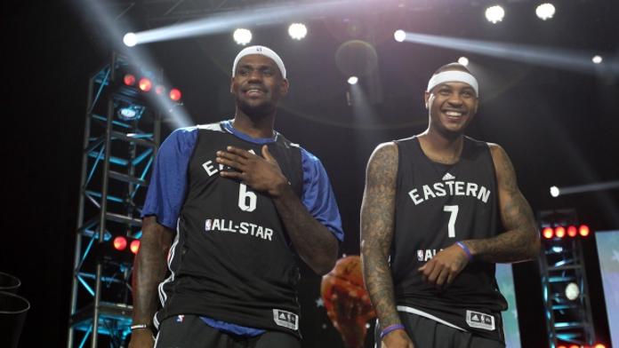 BLOG NBA: Změní megahvězdy LeBron a Carmelo dres?