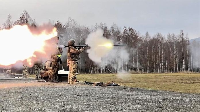 Ukrajinští vojáci už cvičí v Libavé. Kolik přesně jich je, zůstává tajemstvím