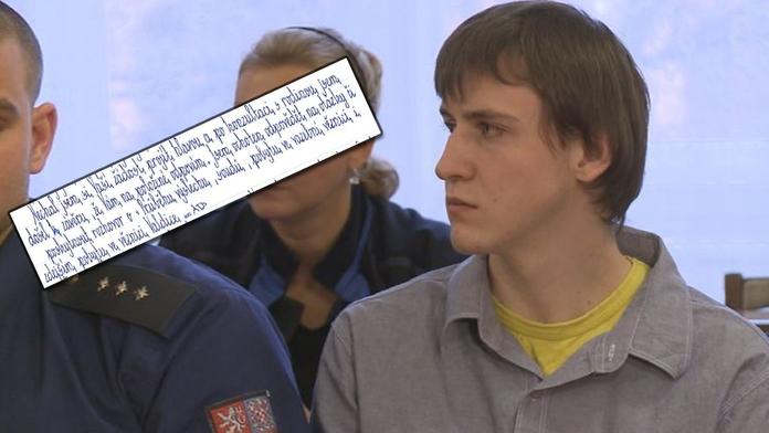 Dopis z vězení: Tohle prozradil rukopis vraha dívky z Jihlavy!