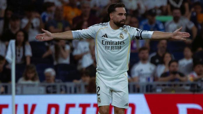 Obránce Realu Madrid Dani Carvajal