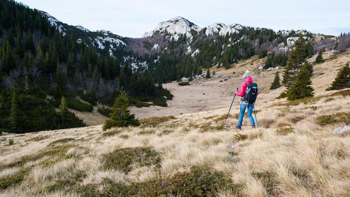 Pohoří Velebit v Chorvatsku
