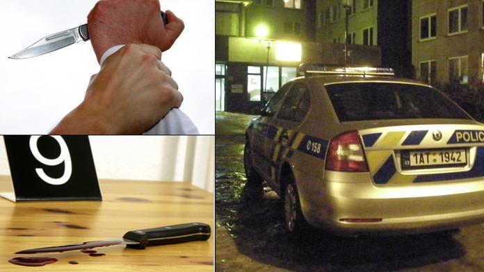Rvačka Slováků v Praze. Bránil sestru, skončil s kudlou v krku