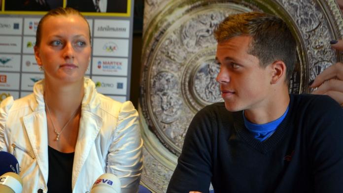Kvitová se chystá na Wimbledon a s přítelem se ukázala v Prostějově