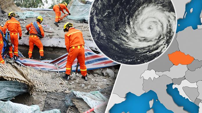 Ophelia zasáhla západní Evropu. Takhle ovlivní počasí v Česku