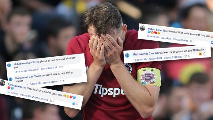 Turečtí fanoušci svými reakcemi zaplavili facebook Sparty. Budete brečet, slibují