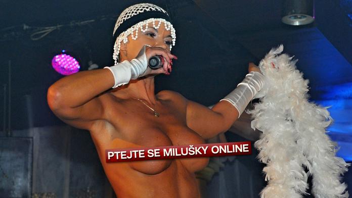 Krásná striptérka Miluška (50) na TN.cz: Stud rozhání hudba a prádlo