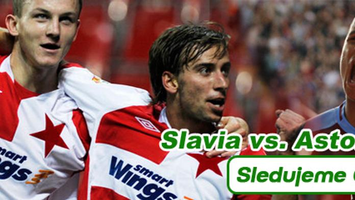 Slavia prohrála po statečném výkonu s Aston Villou