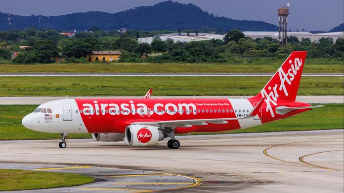 Letadlo AirAsia Airbus