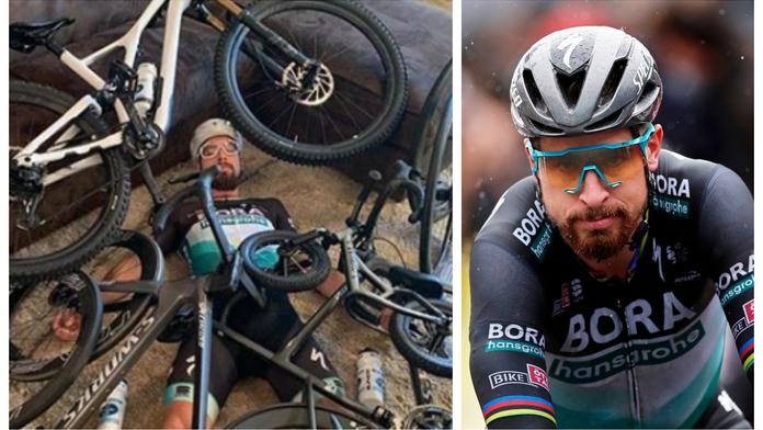Sagan skončil na zádech! Fanoušky upozorňuje, že se blíží den D