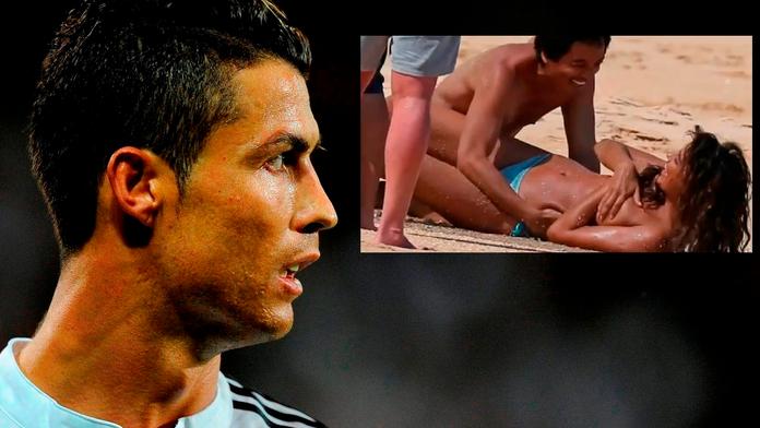Ronaldo zuří? Irina se toho nebála, ukázala prsa a navíc flirtovala
