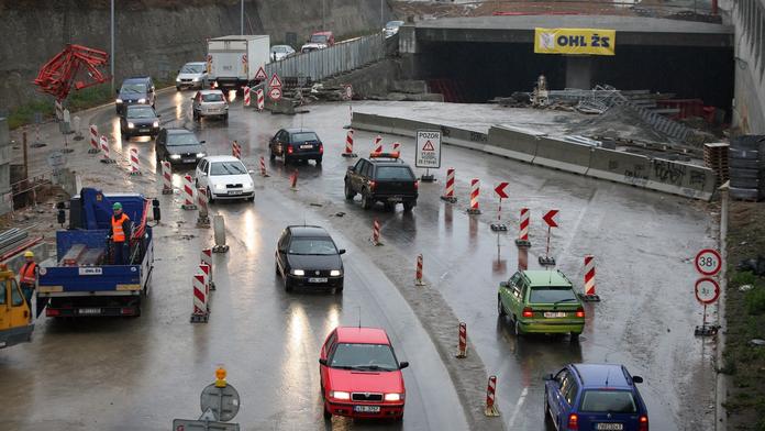 Zmatky v Brně: Od neděle se po okruhu jezdí v protisměru