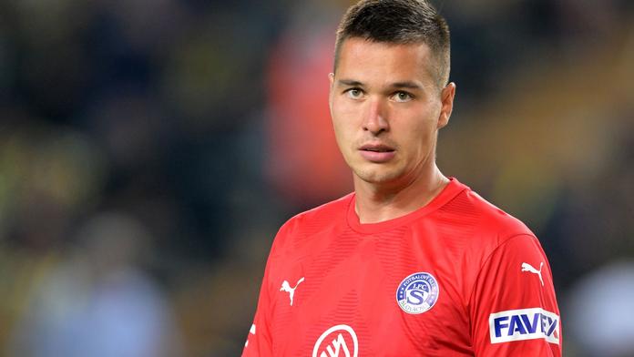 Slovácko přišlo o body po chybě brankáře Nguyena, Slavia selhala proti Kluži