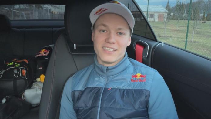 Závodník rallye Erik Cais