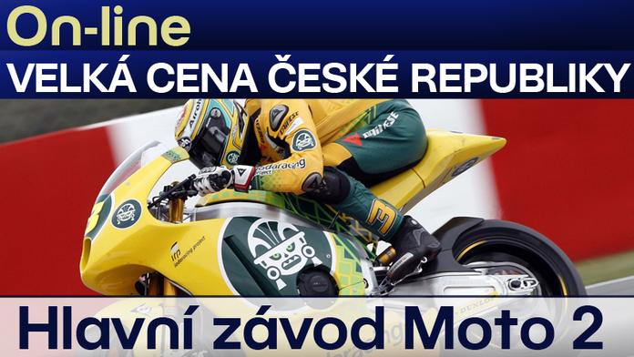 ON-LINE GRAND PRIX ČR: Dramatický závod Moto2 ovládl Ital Iannone