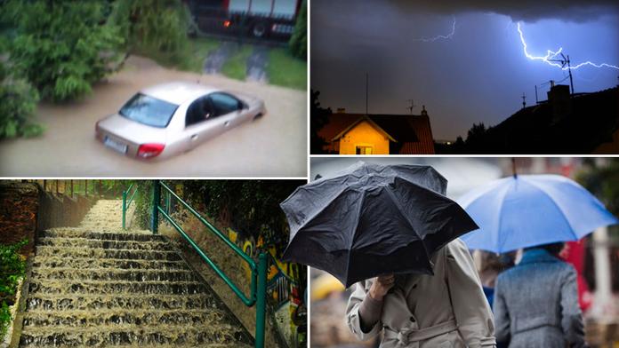 Přes Česko přešly bouřky, ale menší než hlásili meteorologové
