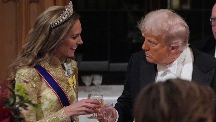 Trump složil neobvyklou poklonu princezně Kate. Nemohl z ní spustit zrak