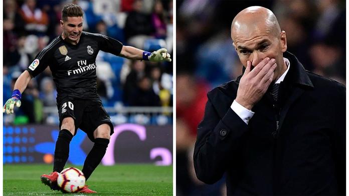 Protekce v Realu? Zidane poslal do brány syna, opora jen seděla