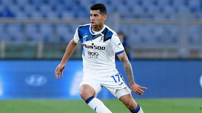 Cristian Romero v dresu Atalanty
