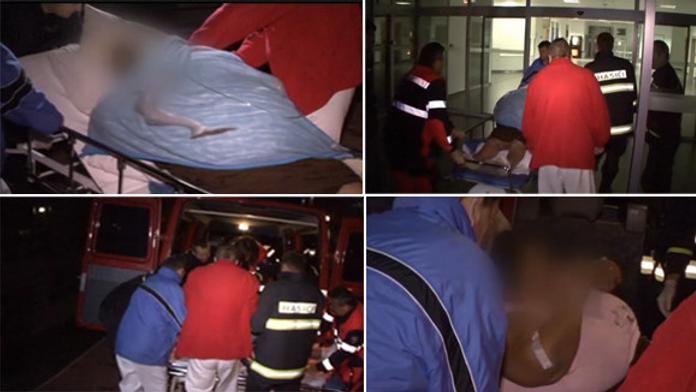 Šest chlapů nakládalo do dodávky 200kilovou pacientku