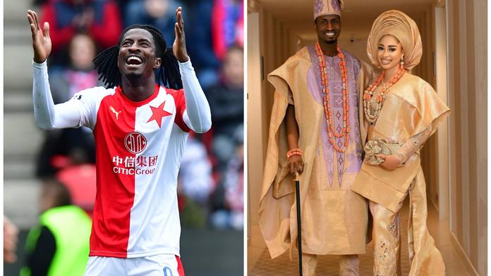 Veselka na africký způsob. Fotbalista Slavie do toho praštil