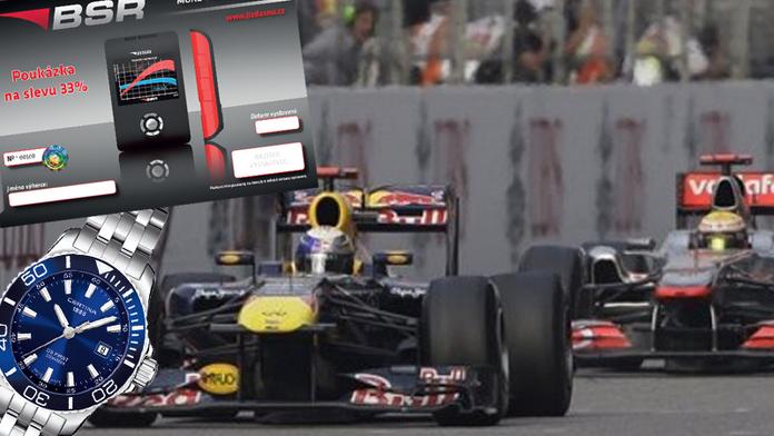 10. kolo SOUTĚŽE s F1: LUXUSNÍ HODINKY a poukazy na TUNING! ODPOVÍDEJTE PO ZÁVODĚ!