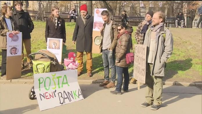 Demonstrace v Praze: Pošťáci si stěžují na šikanu nadřízenými!