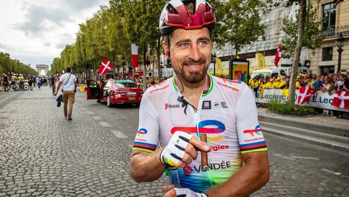 Sagan rozjásal slovenské fanoušky. Pojede před nimi ještě jeden závod