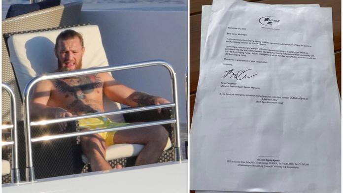 McGregora navštívila antidopingová kontrola! Přišla na palubu jeho jachty