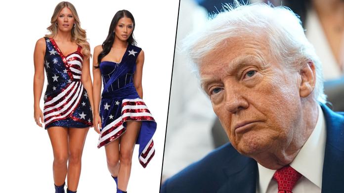 UFC ring girls a Donald Trump