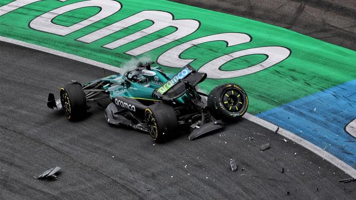 Ostrý start v Nizozemsku. Úvodní tréninky F1 narušilo několik nehod
