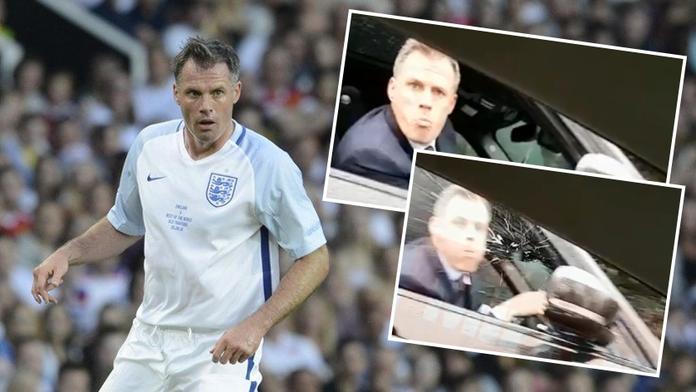 Skandál, který řeší celá Anglie: Nervák Carragher poplival dívku!