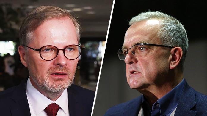 Petr Fiala a Miroslav Kalousek