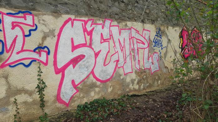 Graffiti - Zámek Hluboká