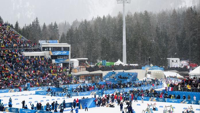 Katastrofa v Itálii. Slavným biatlonovým areálem se prohnala zkáza, hlásí obří škody