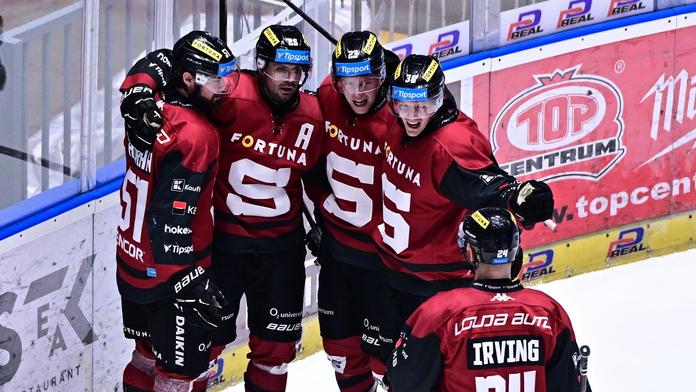 Sparta i počtvrté porazila Pardubice. Chaos v pásmu baráže, vyhrál i Třinec