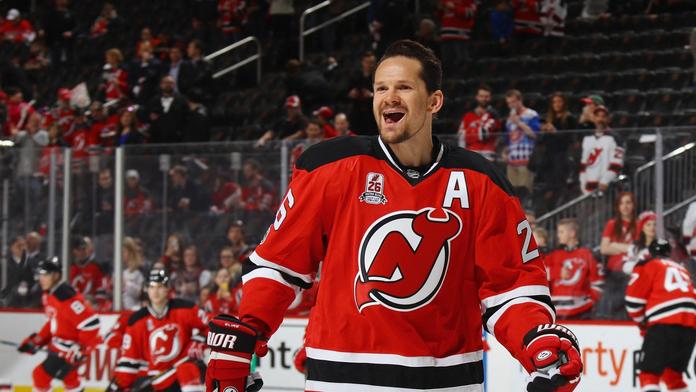 Patrik Eliáš v dresu New Jersey Devils