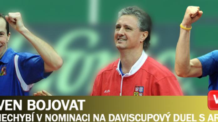 Štěpánek v nominaci na Davis Cup nechybí