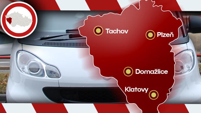 SJÍZDNOST SILNIC: V Plzeňském kraji leží na silnicích nižších tříd ujetá vrstva sněhu
