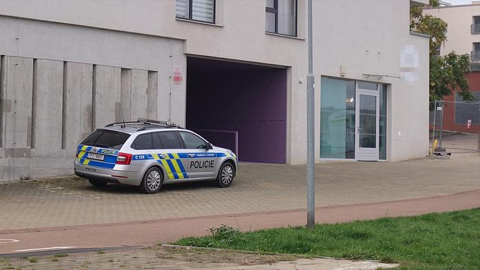 Policie na místě činu