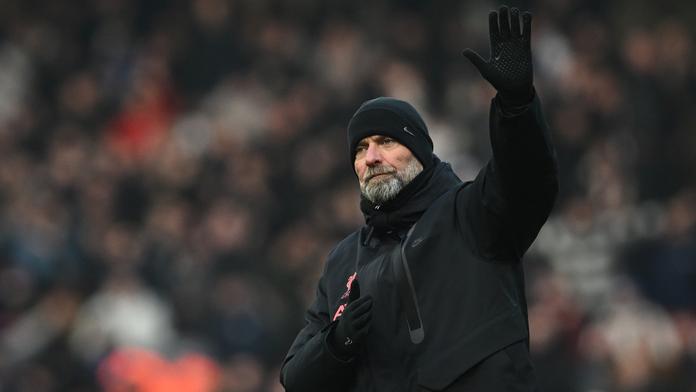 Jürgen Klopp odkoučoval svůj tisící zápas. Jeho Liverpool jen remizoval