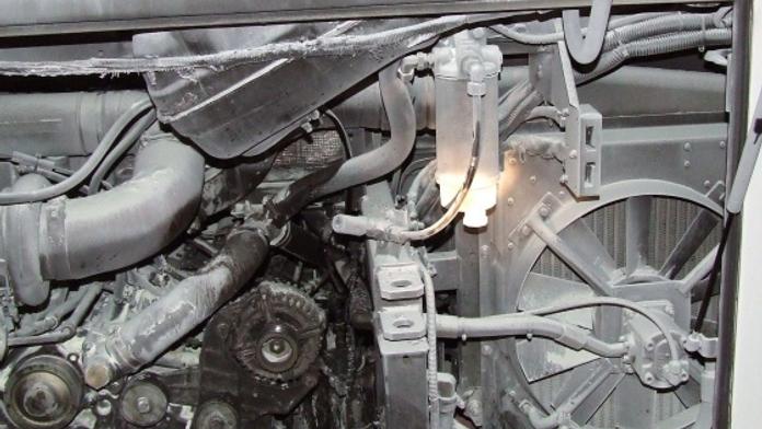 V Ústí hořel autobus MHD, cestující v šoku